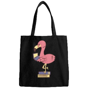 Discover Flamingo Using A Laptop Bags