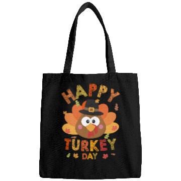 Discover Happy Turkey Day 2021 Autumn Fall Thangiving Bags
