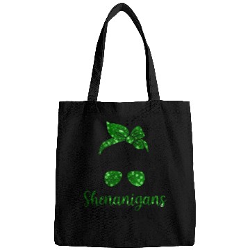 Discover Shenanigans Coordinator Messy Bun St Patric Day Bags