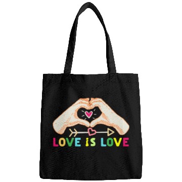 Discover Love is Love Bags