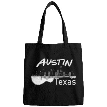 Discover Austin Texas Souvenir Guitar Music Lover Gift Men Bags