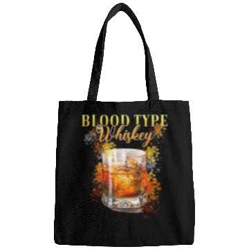 Discover Blood Type Whiskey Cocktail Bartender Bags
