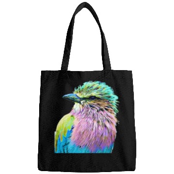 Discover Bird colored colorful bird lover Bags
