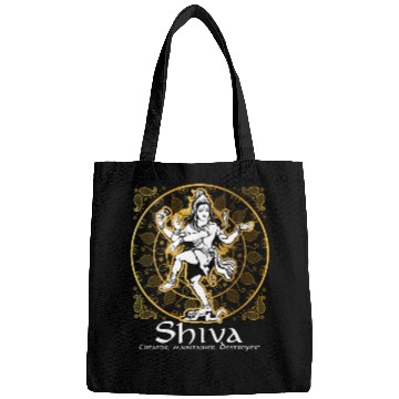 Discover Shiva 'Creator Maintainer Destroyer' Hindu Gods Bags