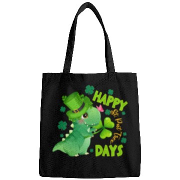 Discover St Patric Day Dinosaur Dino Saurus Irish Bags