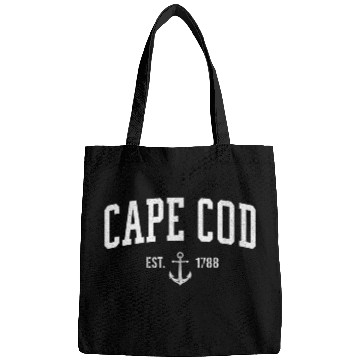 Discover Cape Cod Massachusetts 1788 Nautical Look Bags