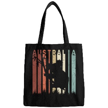 Discover Retro Koala Bear Lover Distressed Australian Koala Bags