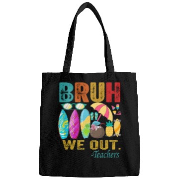 Discover Cute End Of School Year Teacher Summer Bruh We Out Bags