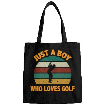 Discover Just A Boy Who Loves Golf Bags