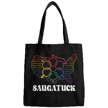 Discover Saugatuck Pride Month Pride Flag LGBT Community LG Bags