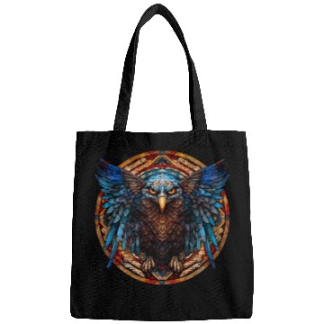 Discover Stained Glass Eagle (4 of 4) Bags