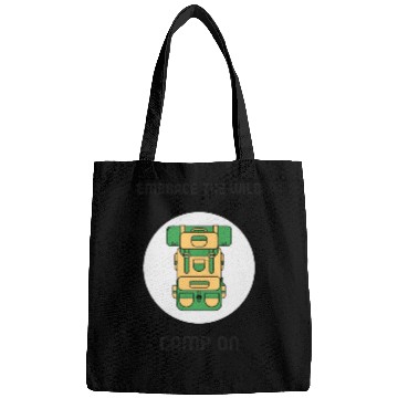 Discover Embrace The Wild Camp On Camping Bags
