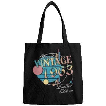 Discover 60th birthday 1963 60 er birthday Bags