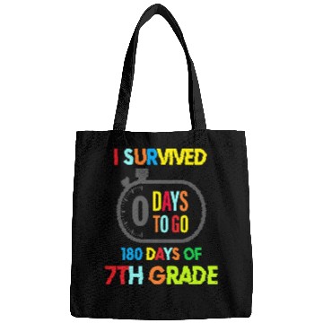 Discover I Survived 180 Days of 7th Grade Bags