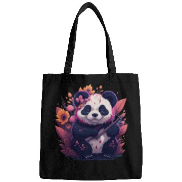 Discover kawaii design cute panda Bags