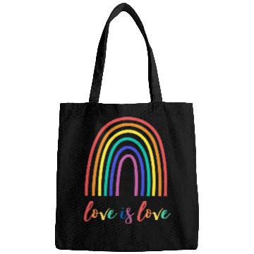Discover love is love Bags