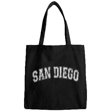 Discover San Diego I California State Bags