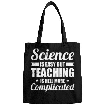 Discover Science Scientist Funny Science Teacher Bags