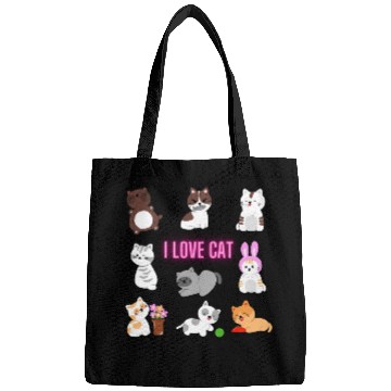Discover I Love Cat Bags