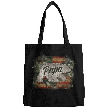 Discover Vintage Papa Bear Fathers Day Bags