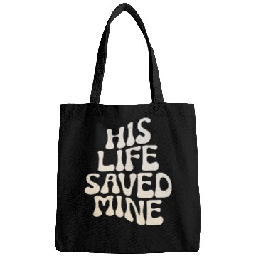 Discover His Life Saved Mine Redeemed Christian Bags