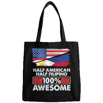 Discover Flag Half American Half Filipino Roots 100 Awesome Bags