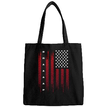 Discover American Flag Motocross Motocross Dirt Bags