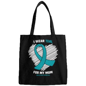 Discover I Wear Teal For My Mom Food Allergy Awareness Bags