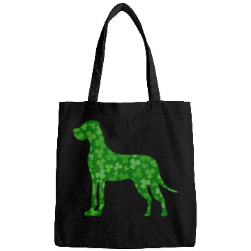 Discover Great Dane St Patrickâ€™S Day Great Dane Saint Bags