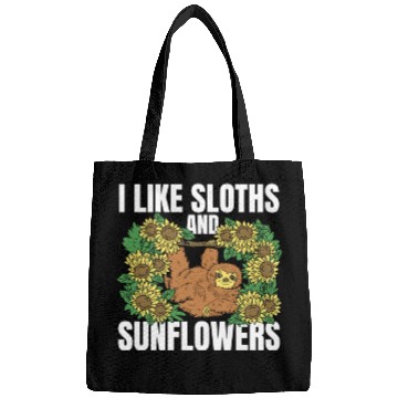 Discover Sloth Flower Sloth Sunflower Bags