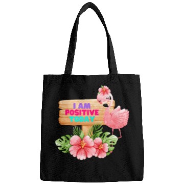 Discover I am Positive Today Bags