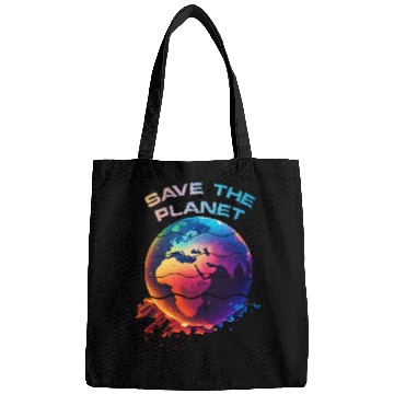 Discover Save the Planet Nature Environment Earth Bags