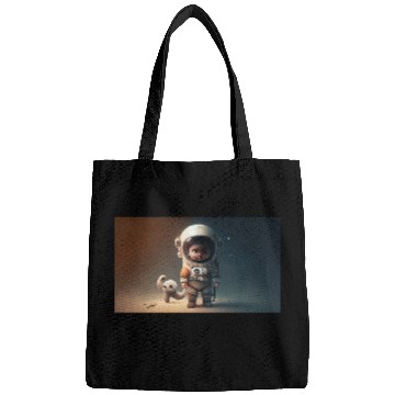 Discover Cosmic Steps: The Baby Astronaut's Journey Bags