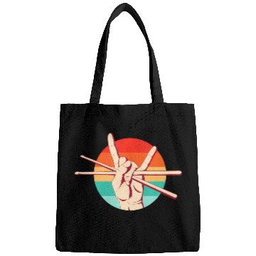 Discover Drummer Retrounset Playing music Rocking Out Bags