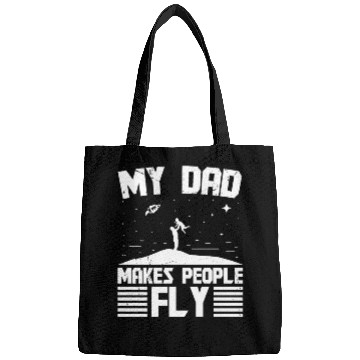 Discover Aerospace engineer my dad makes people fly rocket Bags
