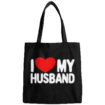 Discover I Love My Husband Red Heart Wife I Love My Husband Bags