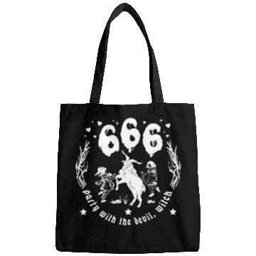 Discover 666 Party With The Devil, Witch Bags