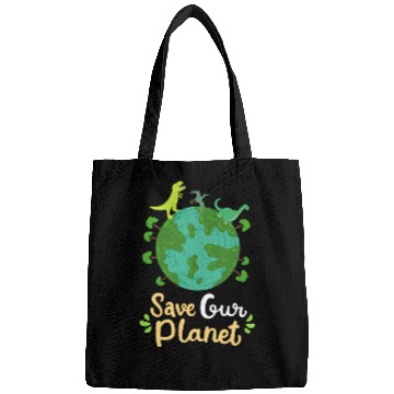 Discover Earth Day Planet Save Our Planet Environmentalist Bags
