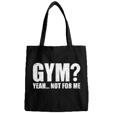 Discover Gym? Yeah... Not for Me | Funny Workout Gym Bags
