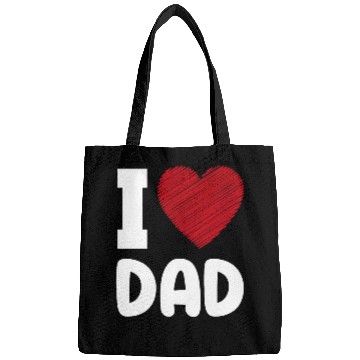 Discover I Love Dad Bags