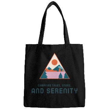 Discover Campfire Tales, Stars, And Serenity Camping Bags