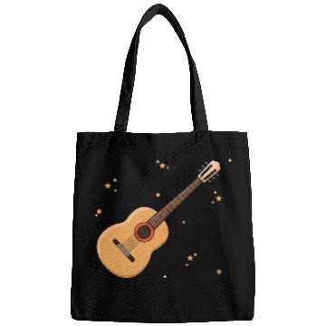Discover Cute Guitar Player Gift Kids Print Bags