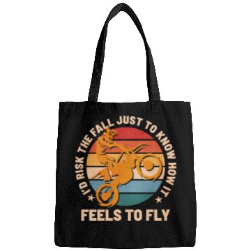 Discover Motocross Supercross How It Feel To Fly Spruch Bags