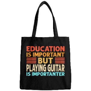 Discover Education is important but Playing Guitar is Bags