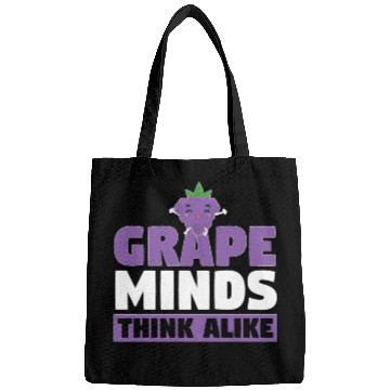 Discover Grape Minds Think Alike Bags