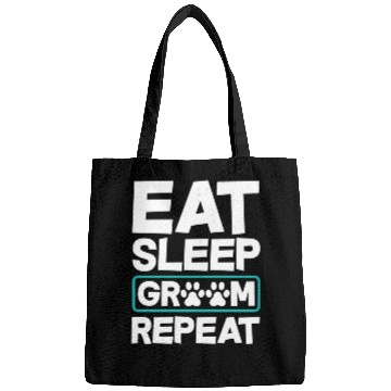 Discover Eat Sleep Groom Repeat Dog Groomer Pet Stylist Bags