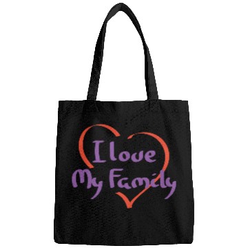 Discover I Love My Family Reunion Relatives Sarcastic Bags