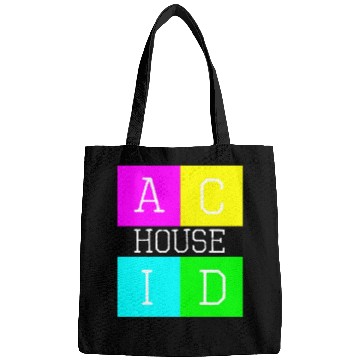 Discover Acid house logo Bags