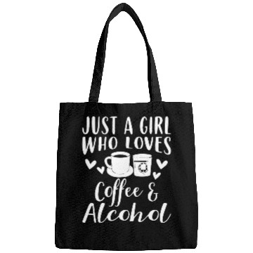 Discover Coffee And Alcohol Apparel Funny Coffee Lover Bags