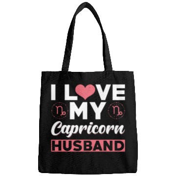 Discover I love my Capricorn Husband Bags